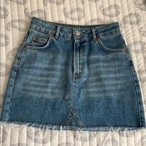 TopShop Jean Skirt